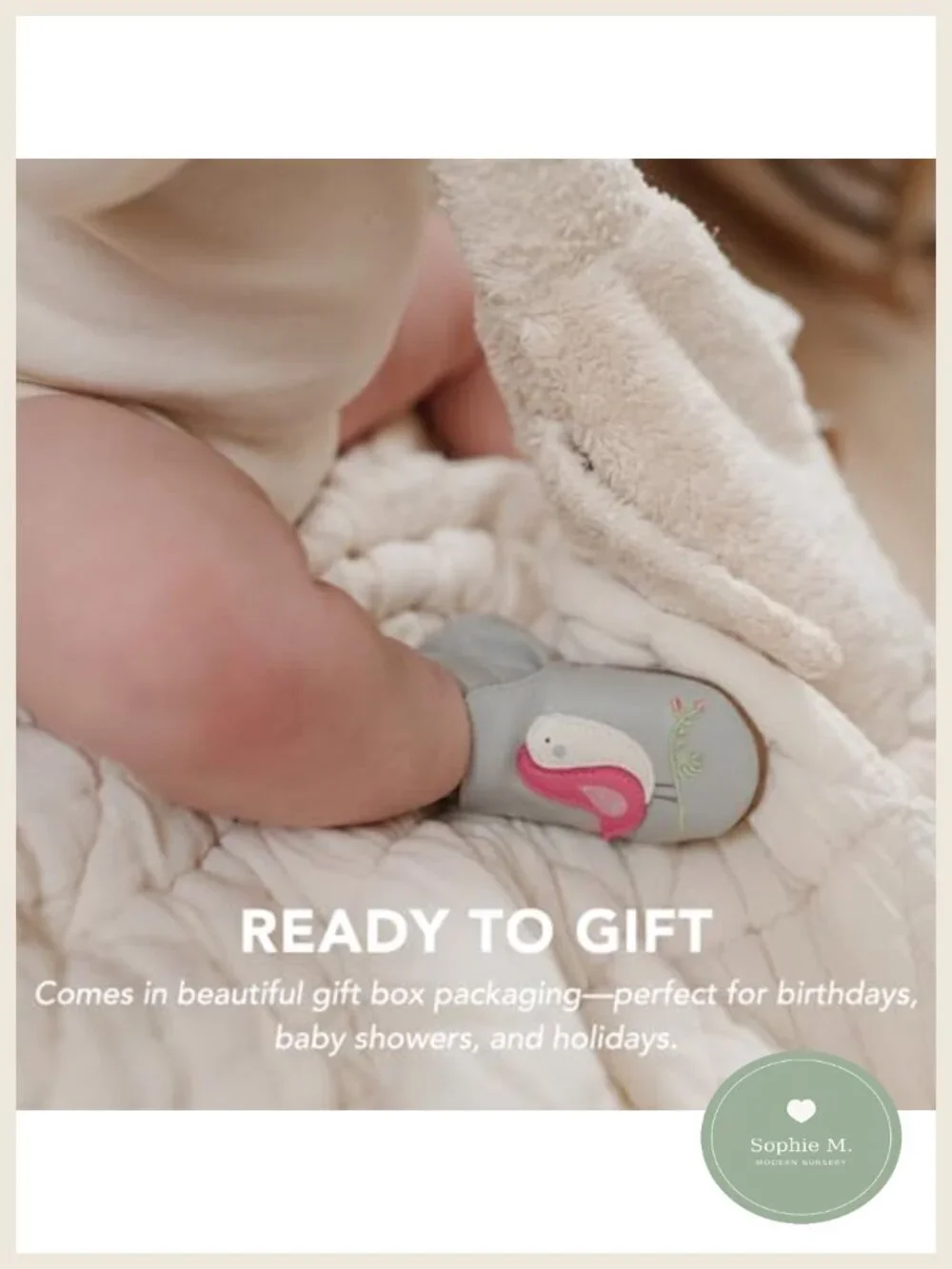 Robeez Soft Sole Slip-Resistant Infant Toddler Crib Shoes Slippers 0-24 Months